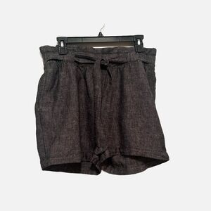 Chic Black High Waist Women's Shorts